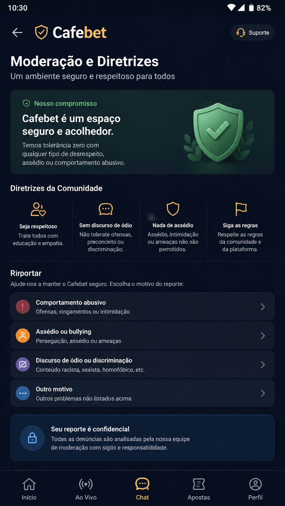 cafebet screenshot