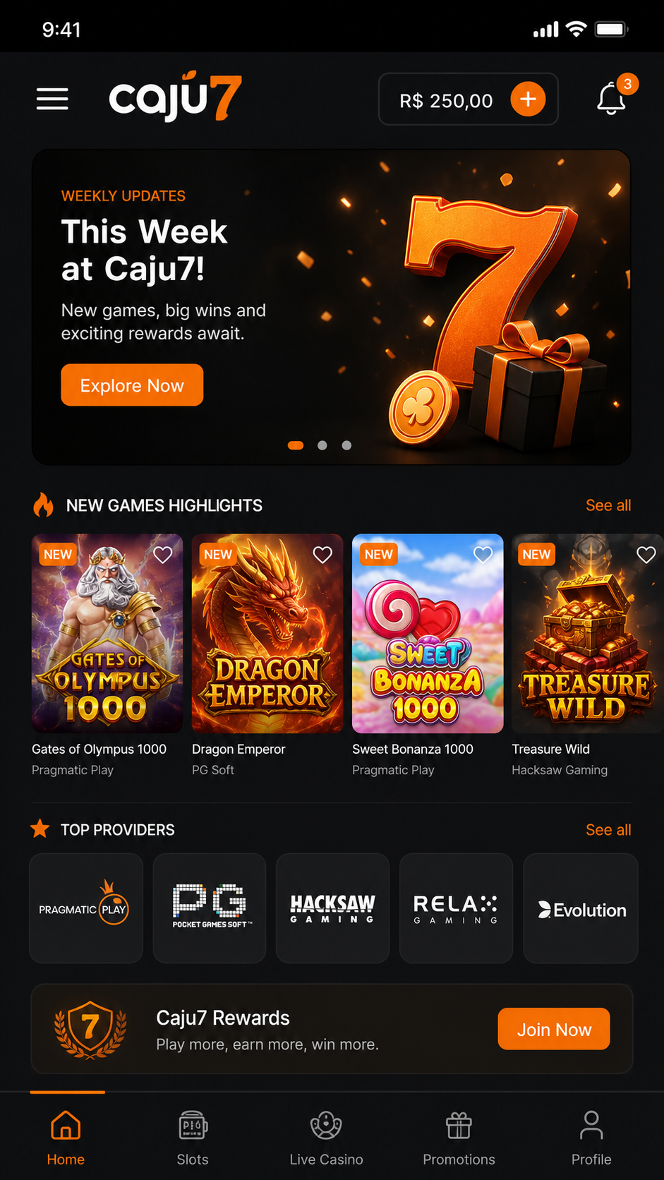 caju7 screenshot