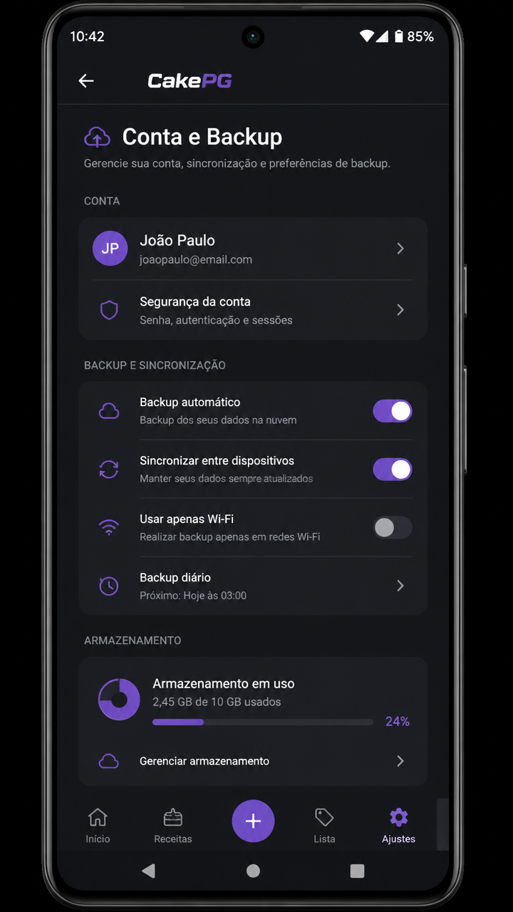 cakepg screenshot