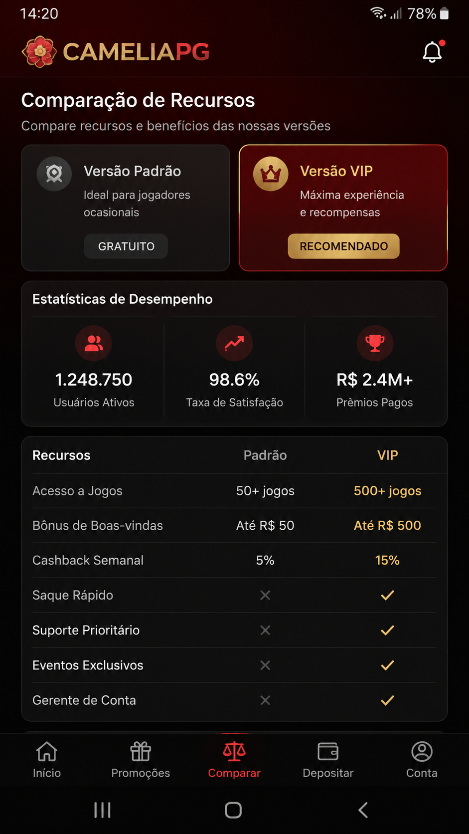 cameliapg screenshot