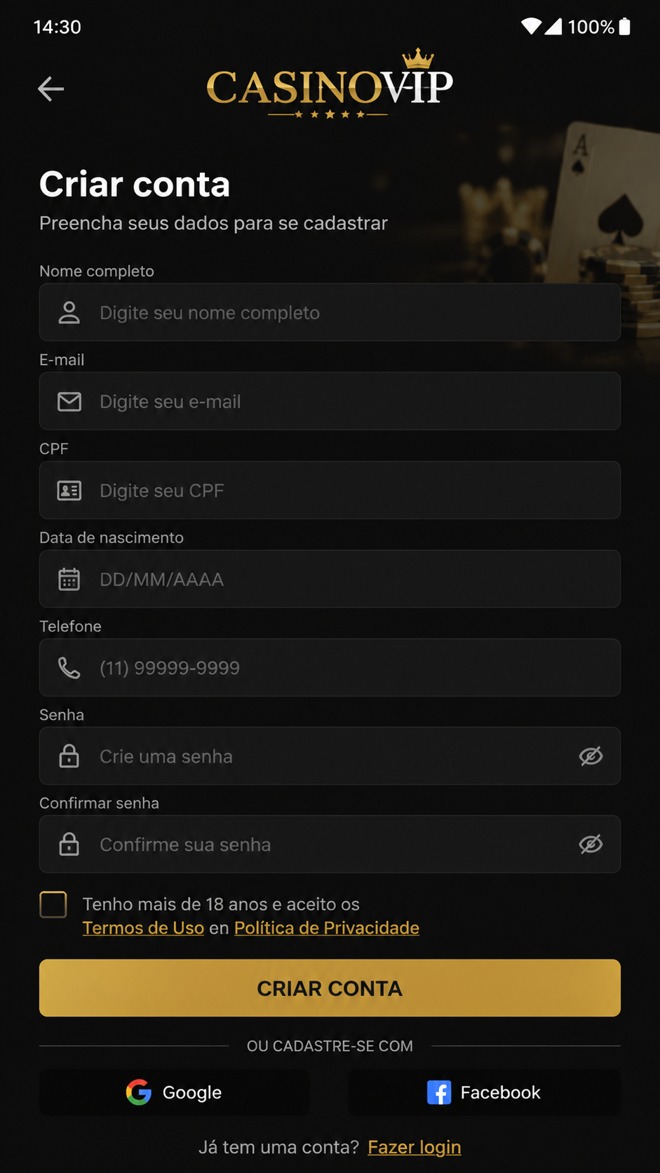 casinovip screenshot