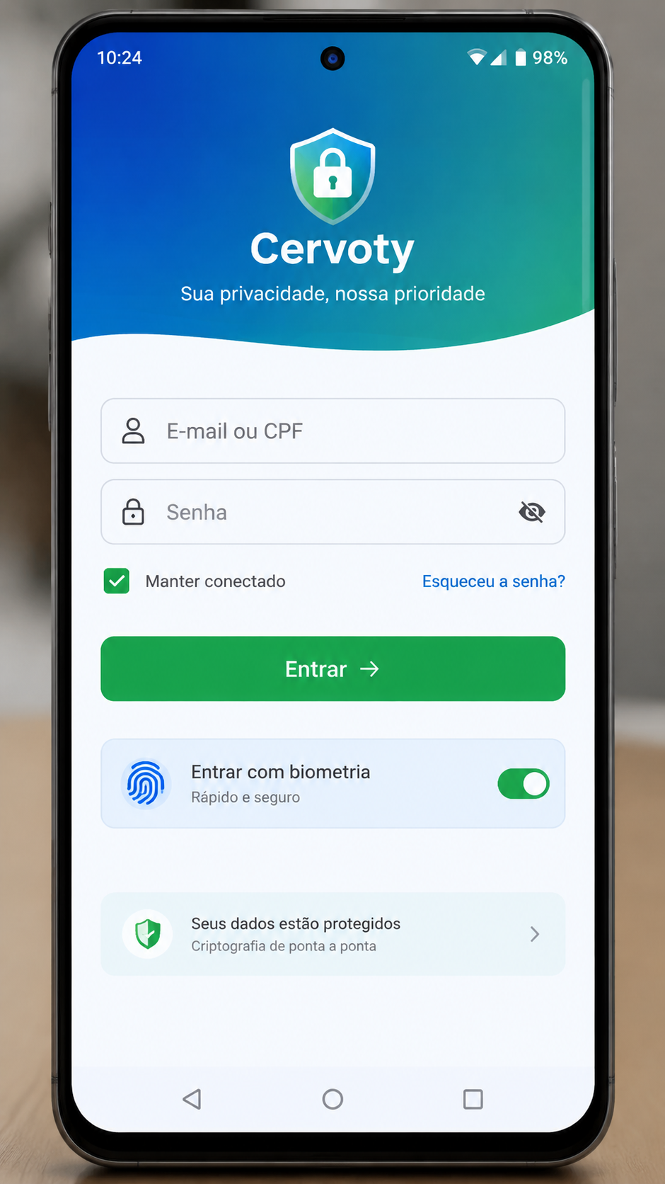 cervoty screenshot