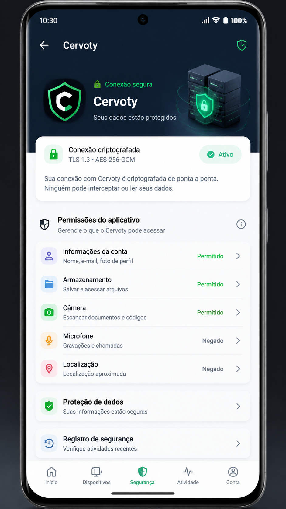 cervoty screenshot