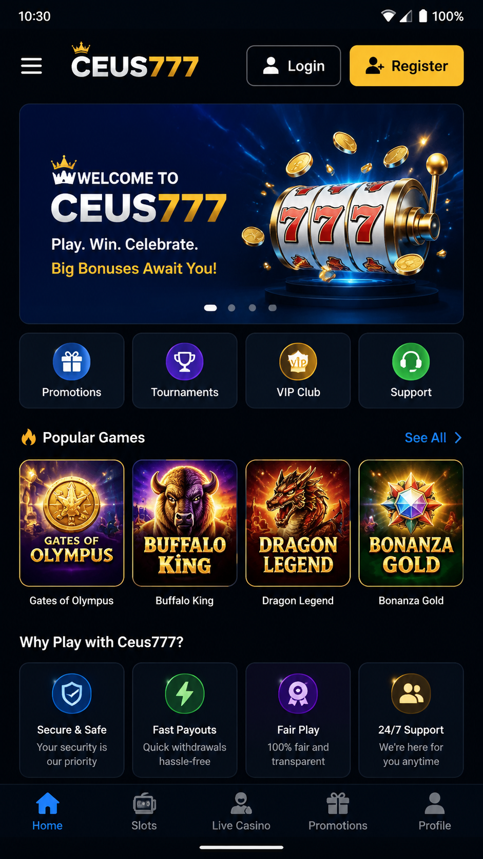 Ceus777 screenshot