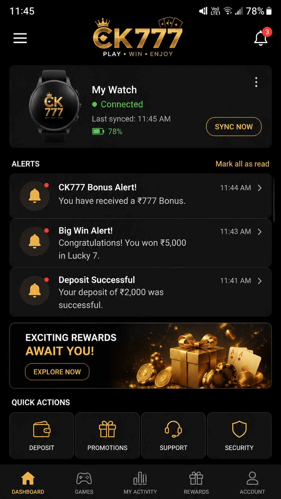 CK777 screenshot