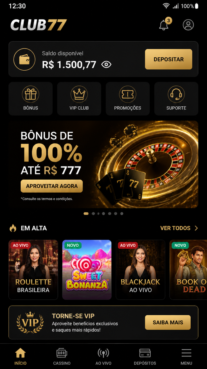 club77 screenshot