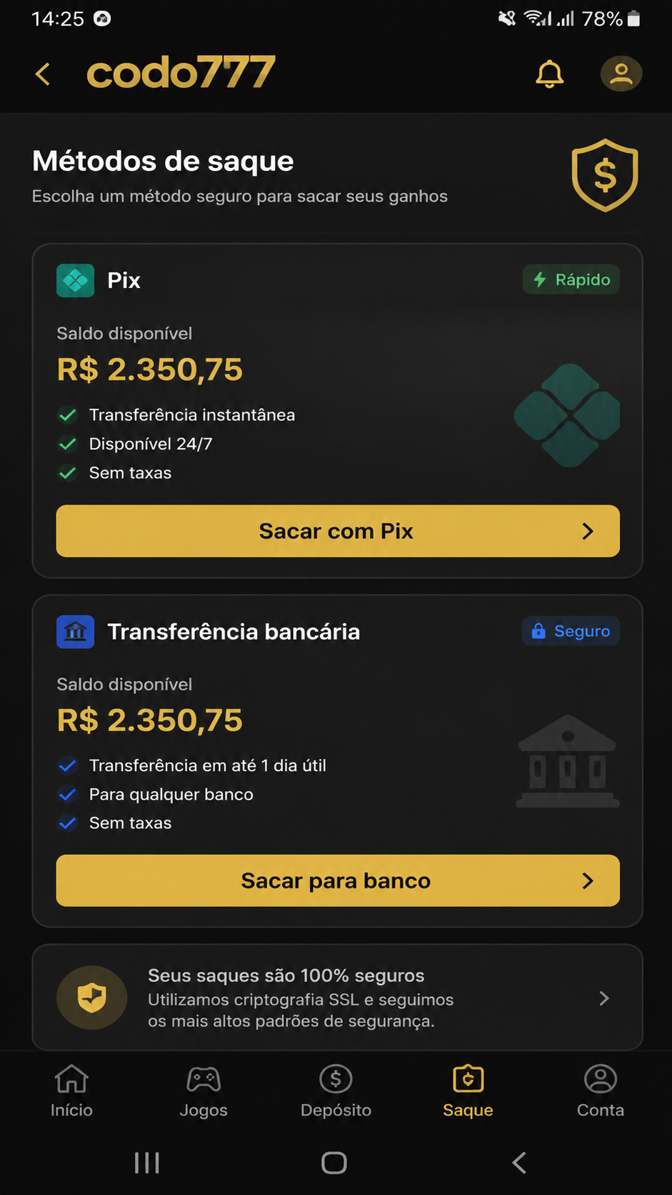 codo777 screenshot