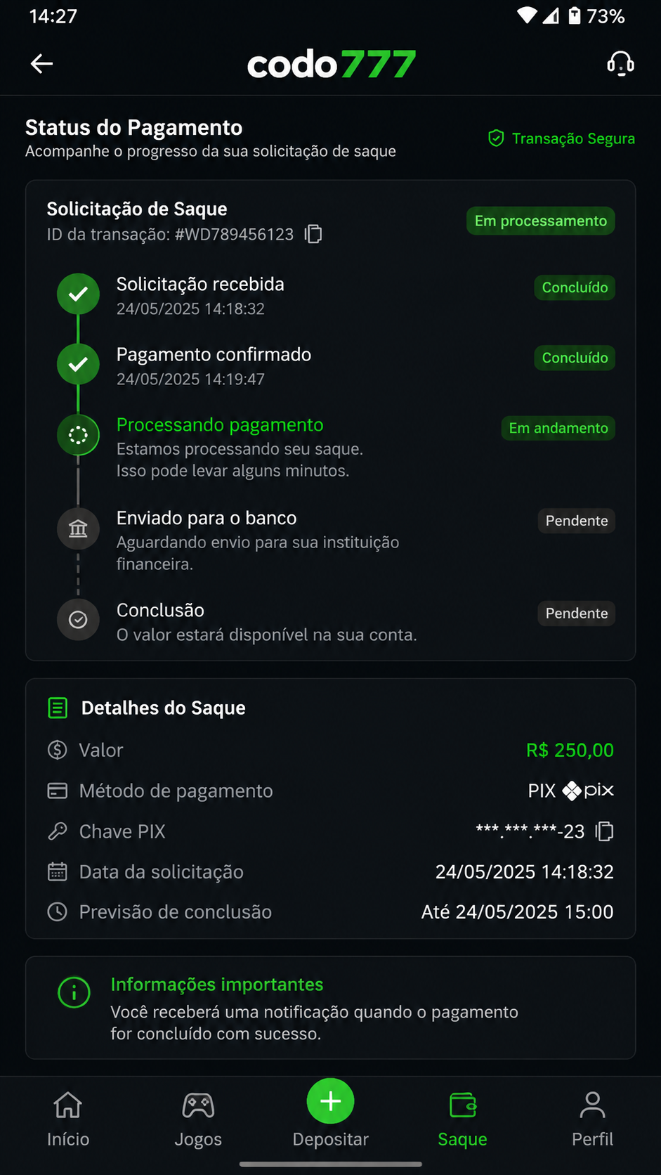 codo777 screenshot