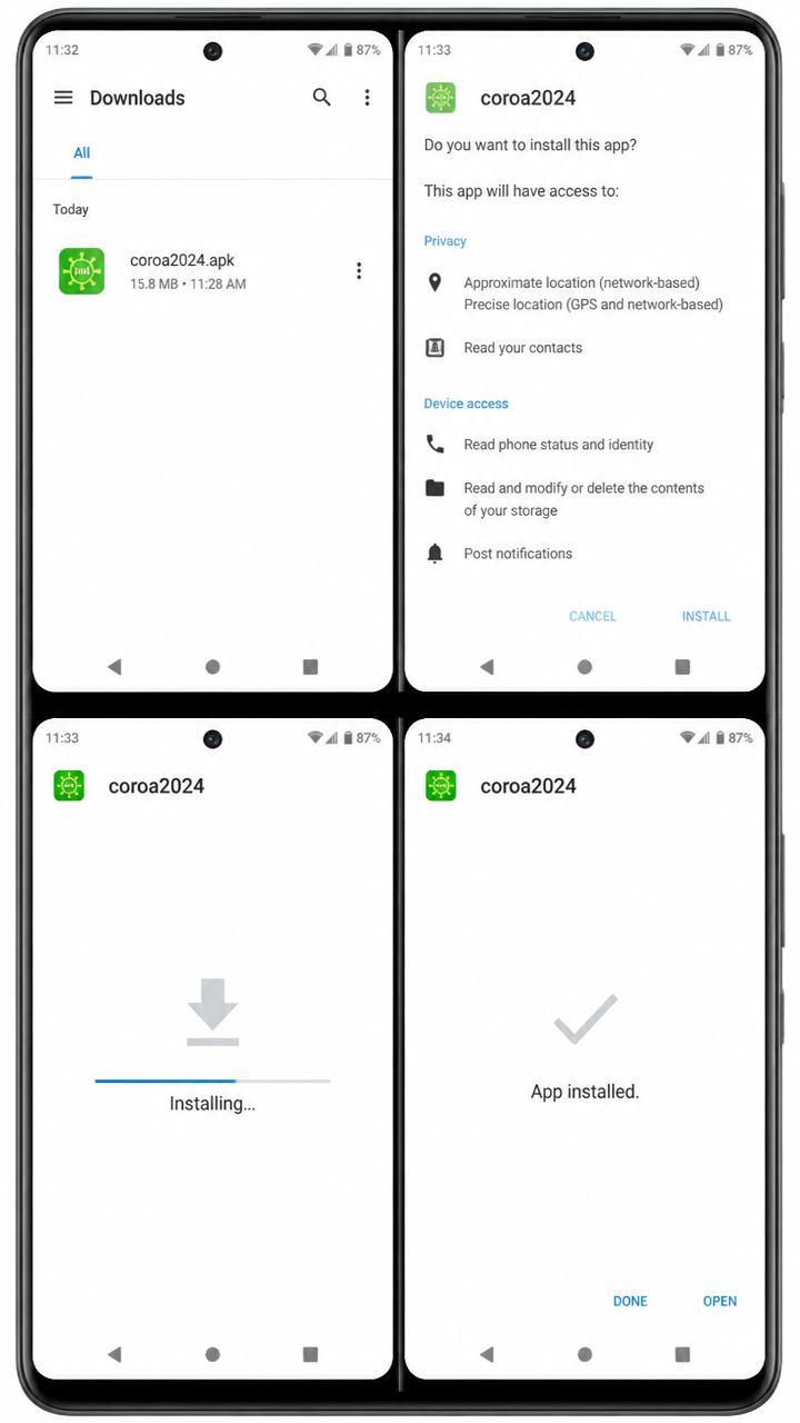 coroa2024 screenshot