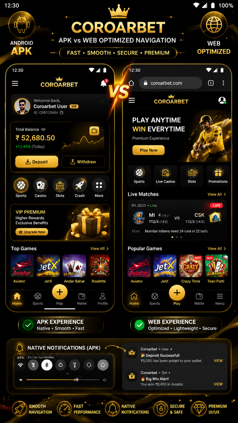 coroarbet screenshot
