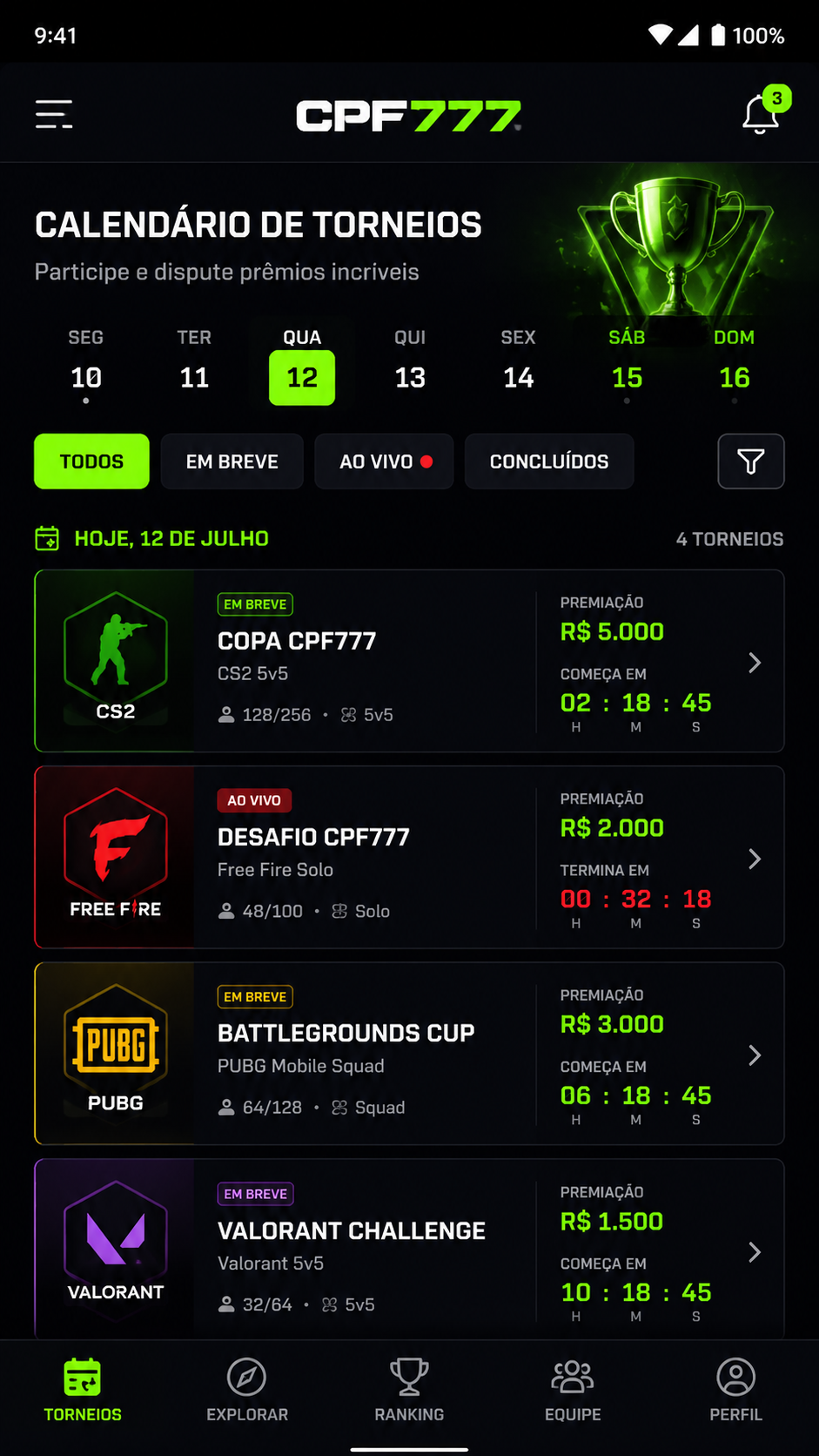 cpf777 screenshot