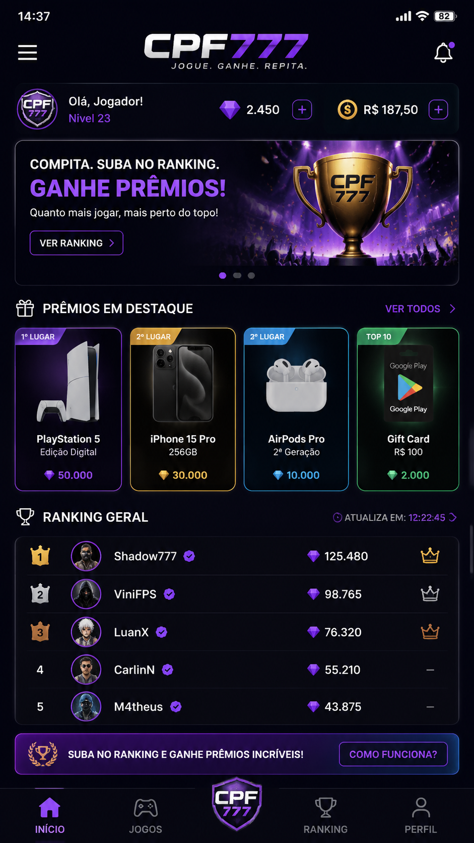 cpf777 screenshot