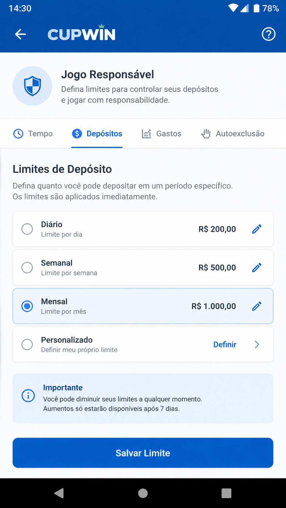 Cupwin screenshot