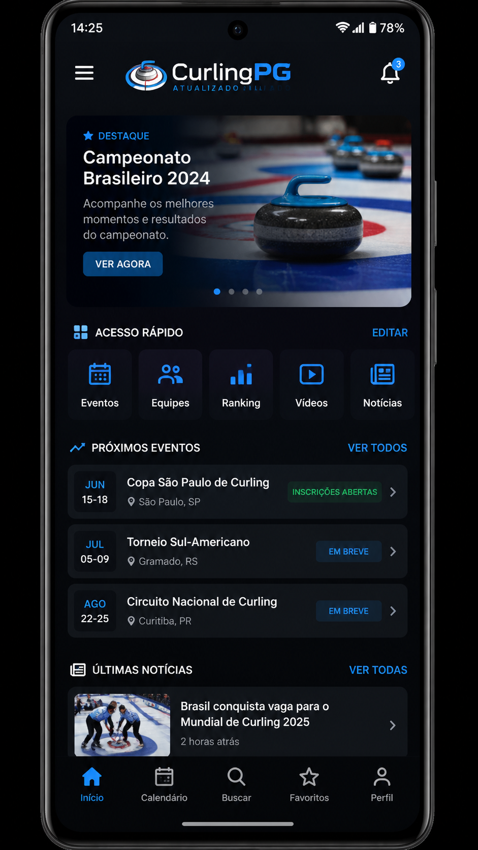 curlingpg screenshot