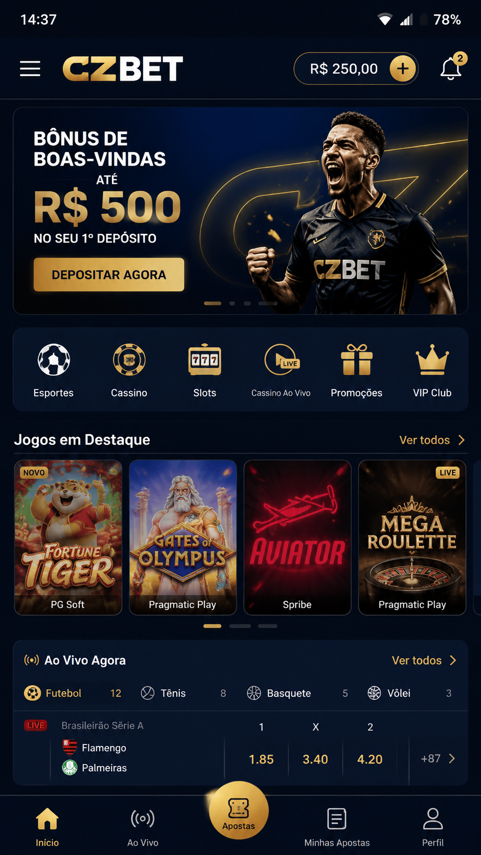 czbet screenshot