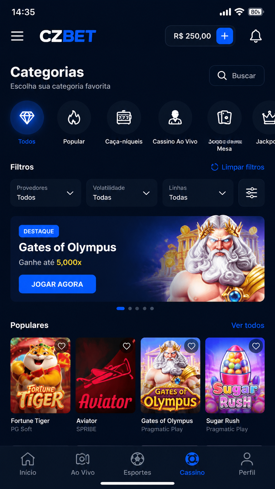 czbet screenshot