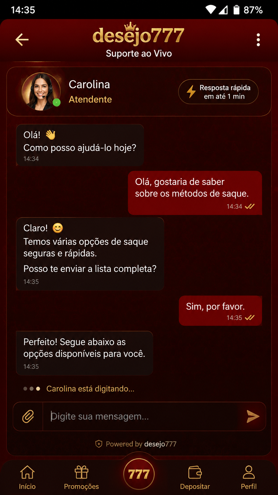 desejo777 screenshot