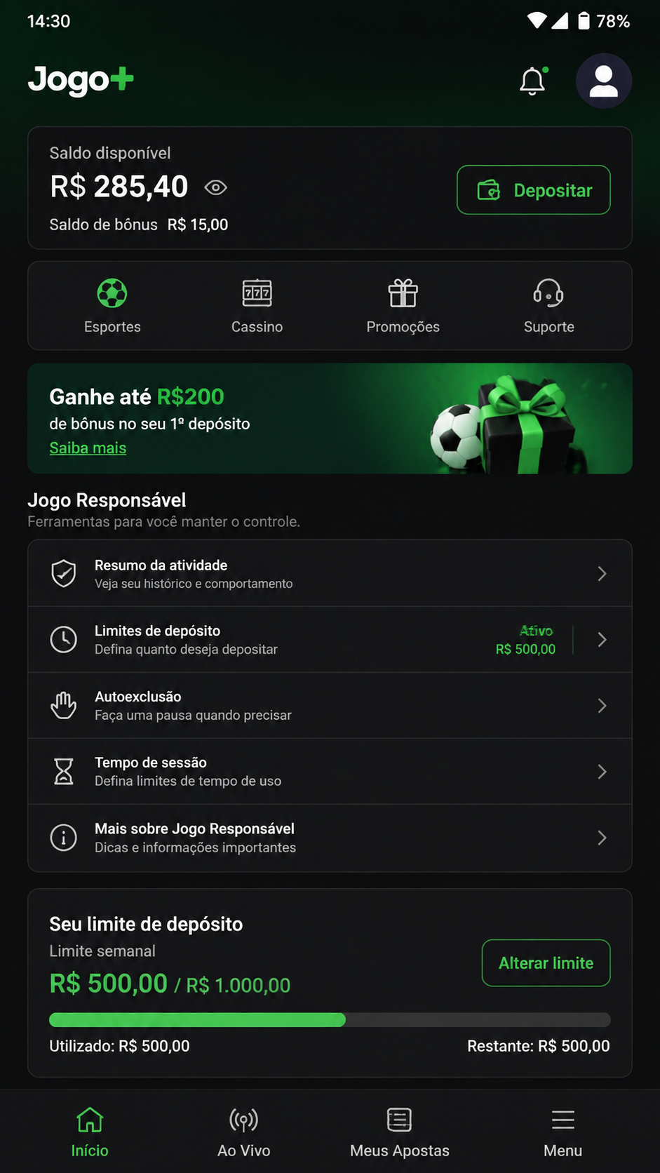 Domobet screenshot