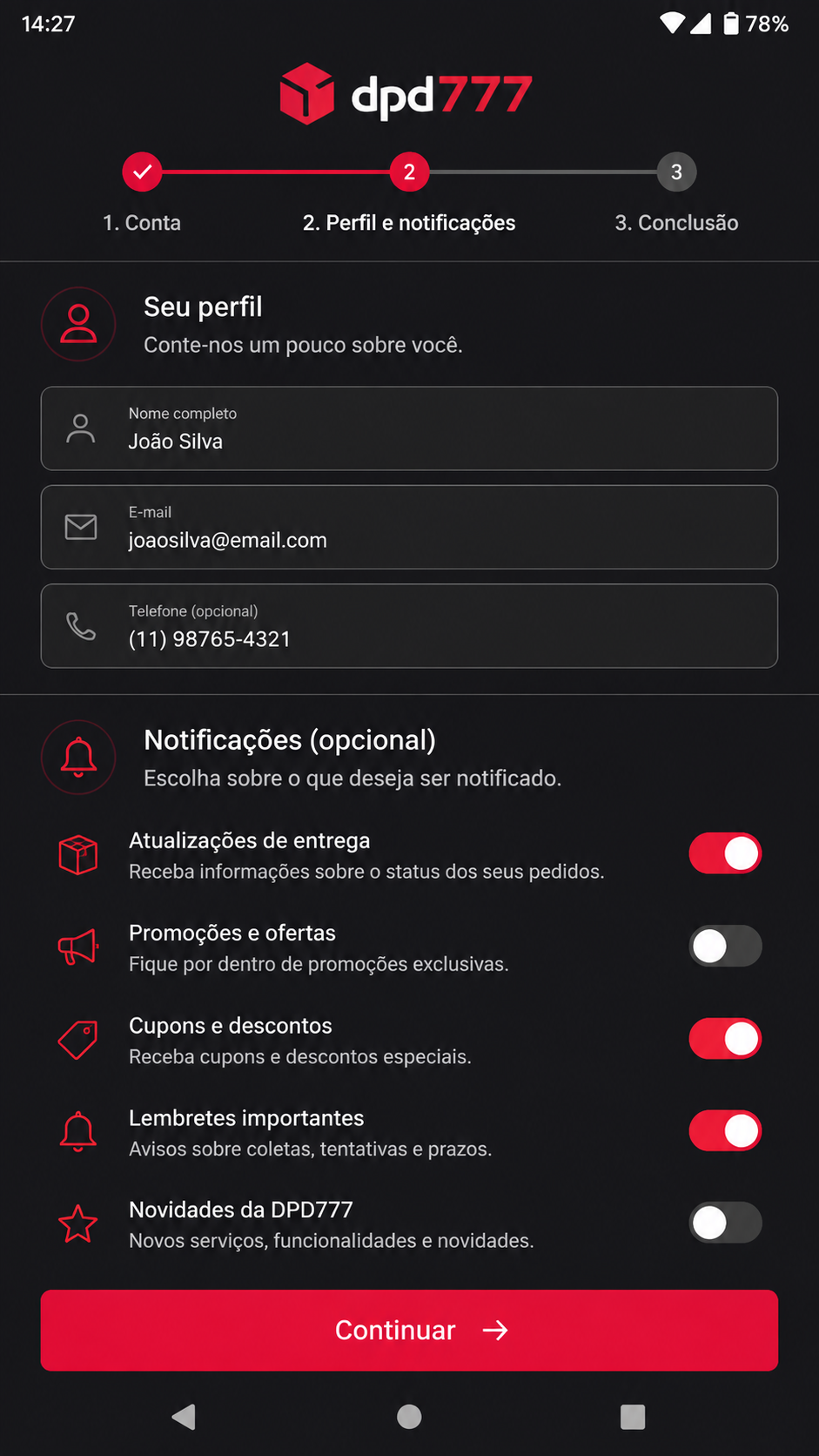 dpd777 screenshot