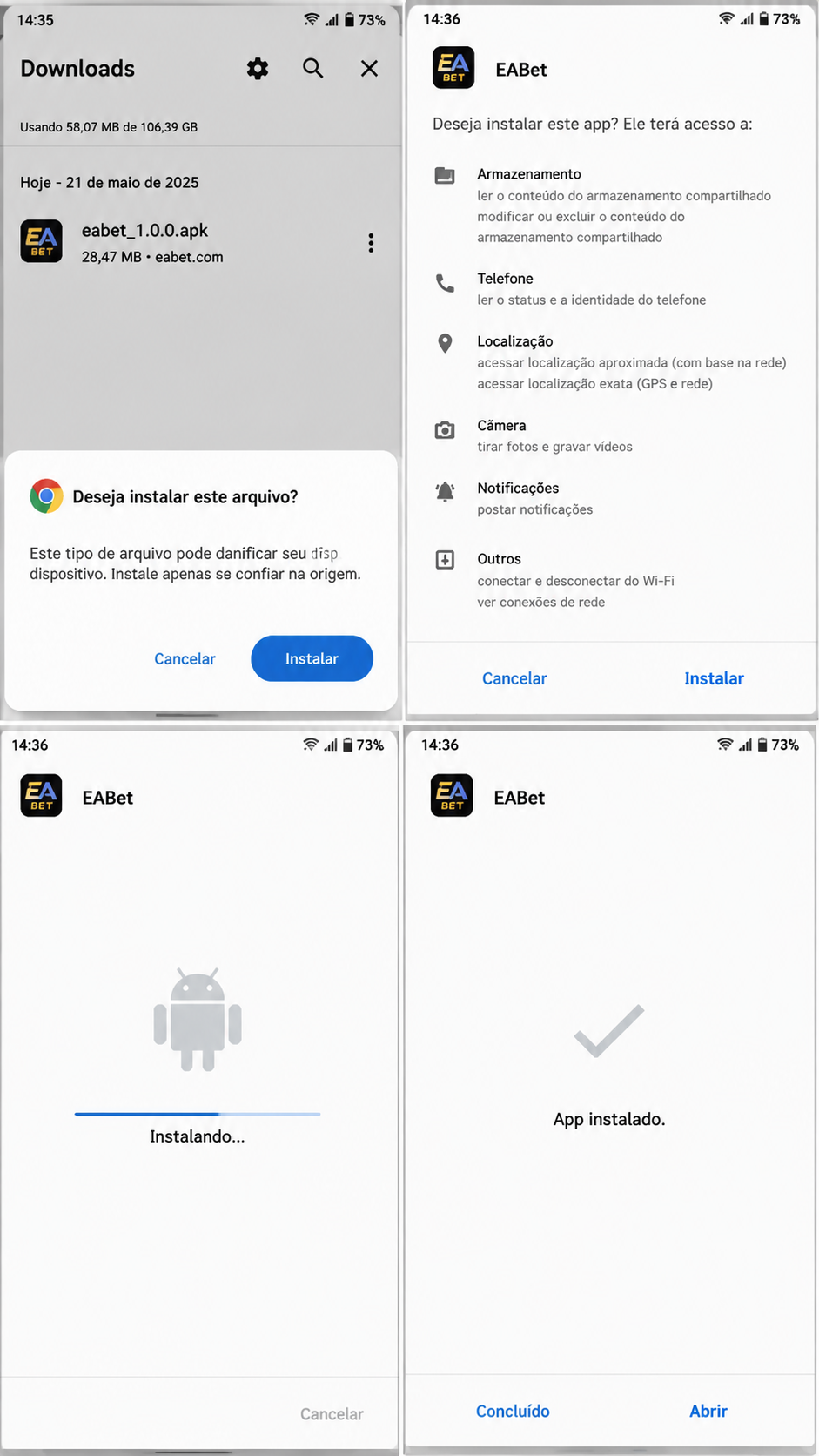 eabet screenshot