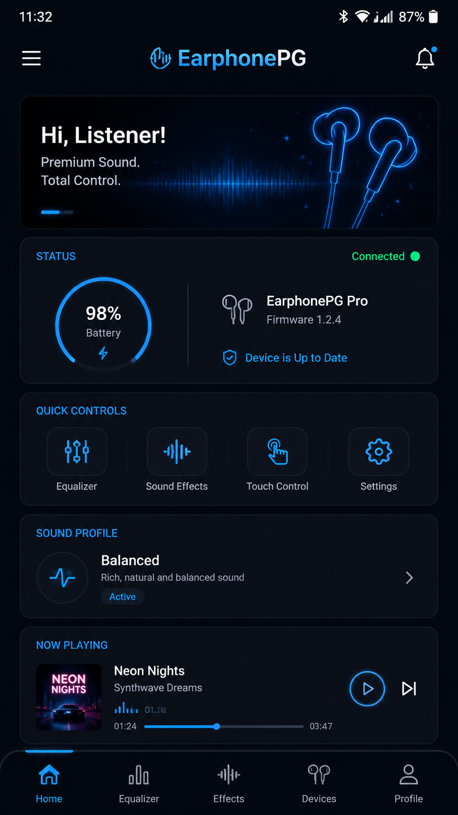 earphonepg screenshot