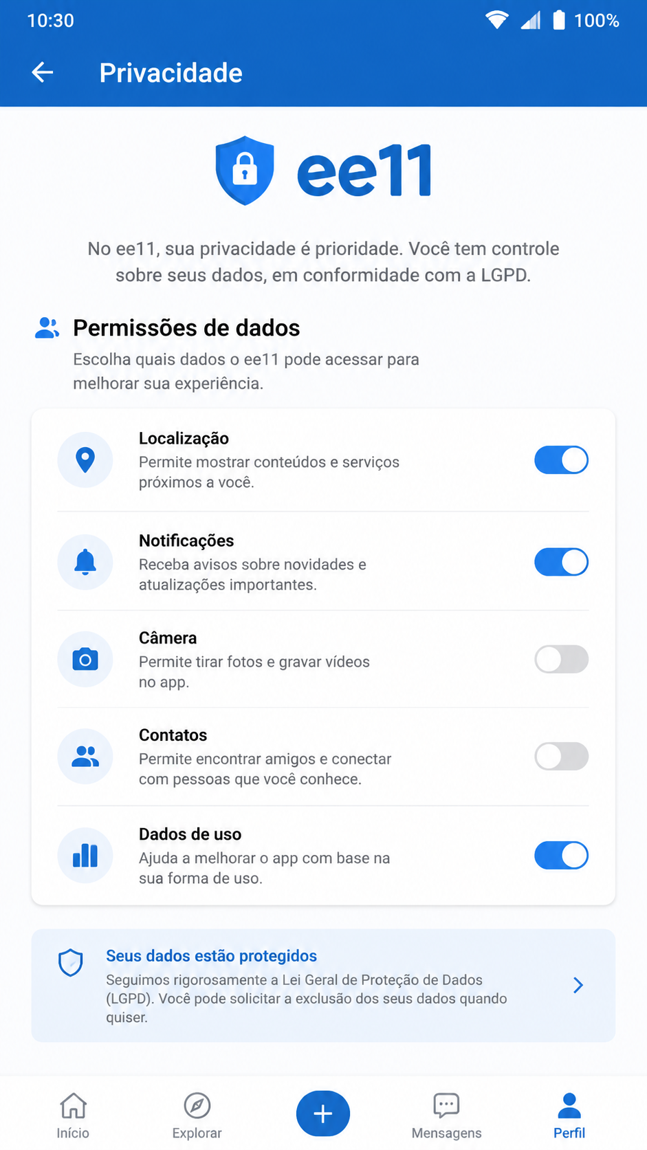 ee11 screenshot