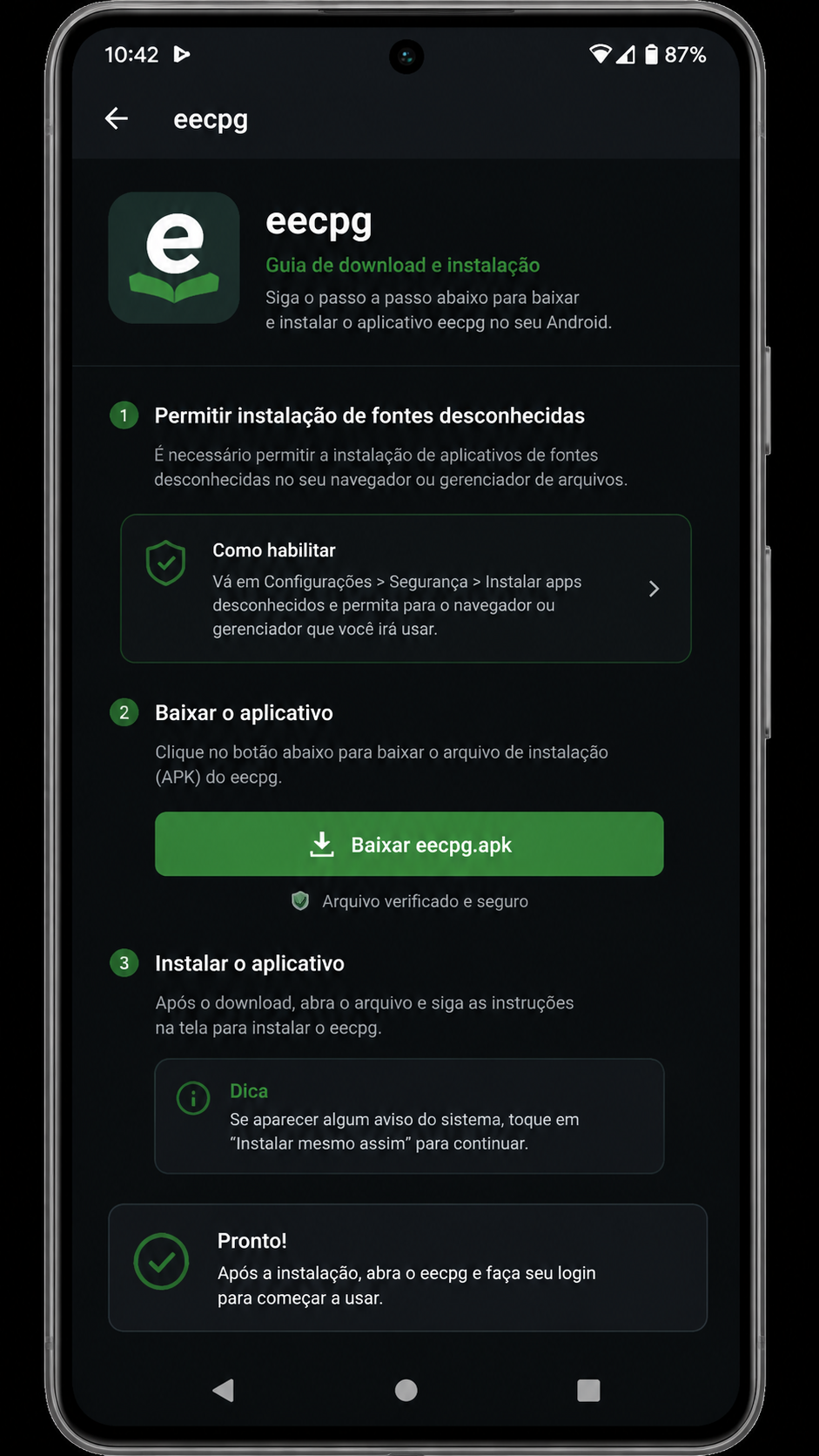 eecpg screenshot