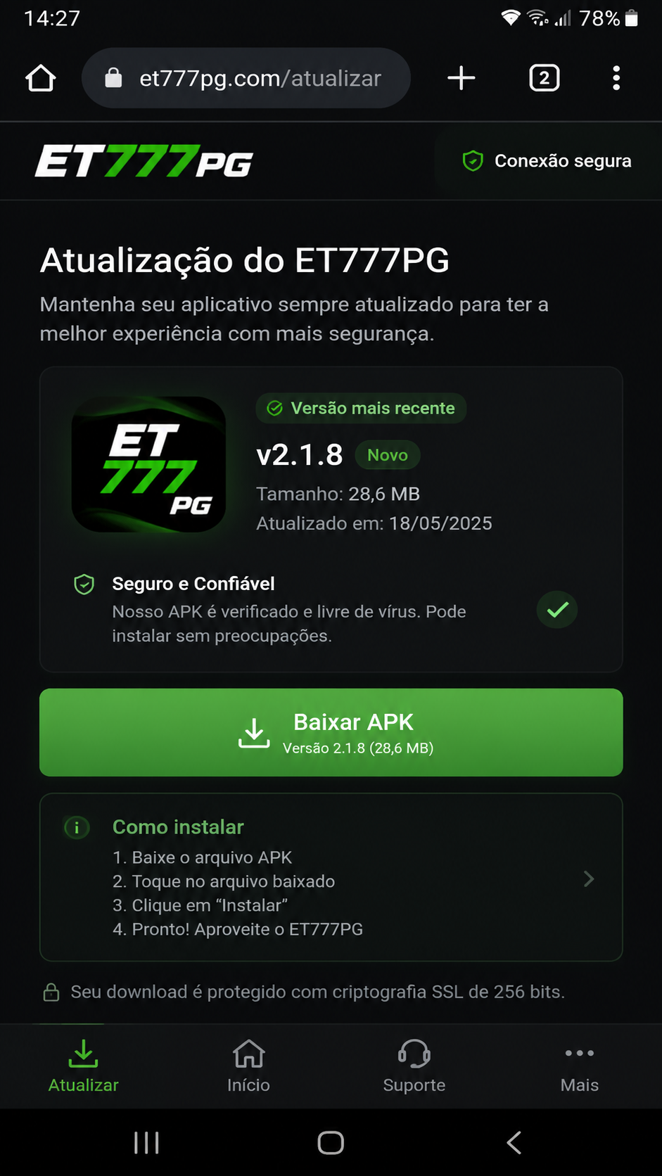 et777pg screenshot
