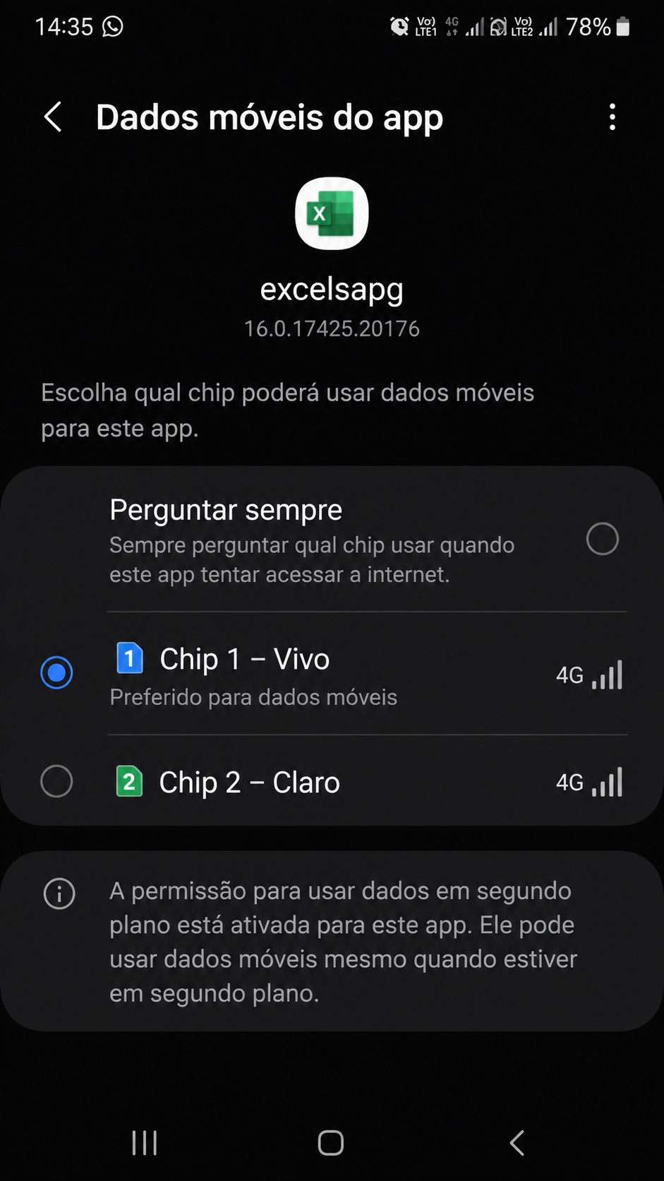 excelsapg screenshot