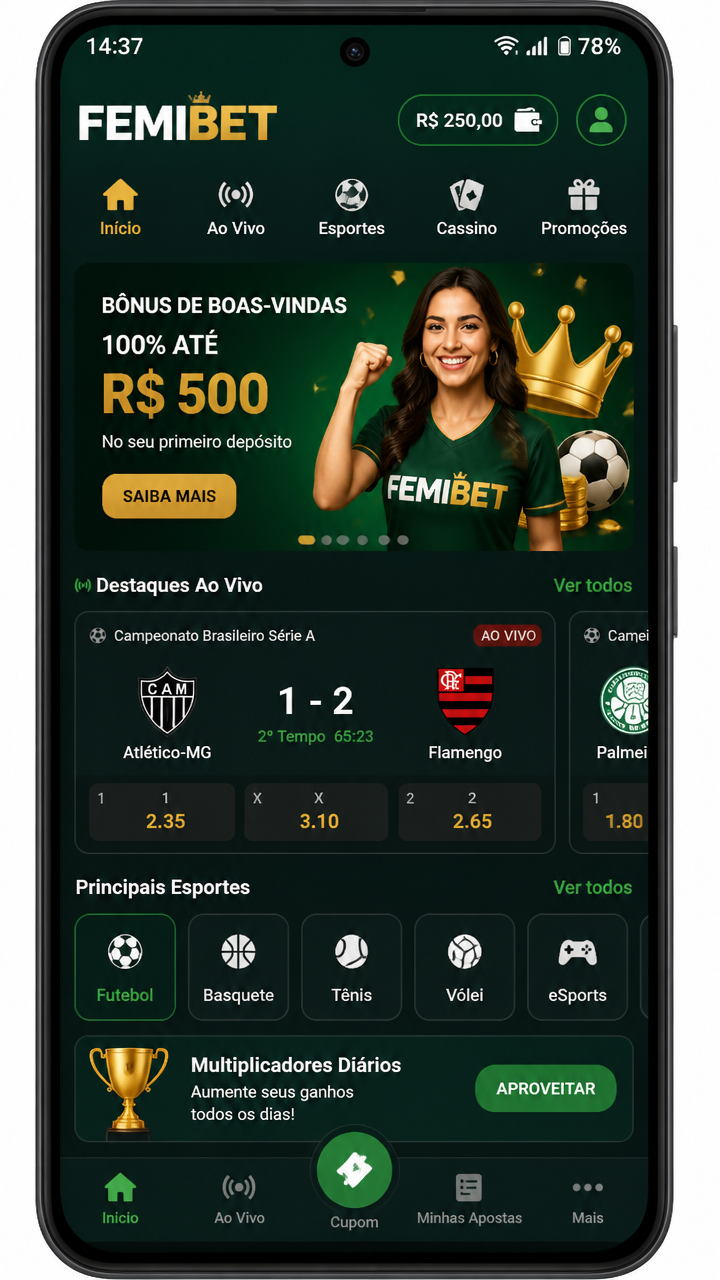 Femibet screenshot