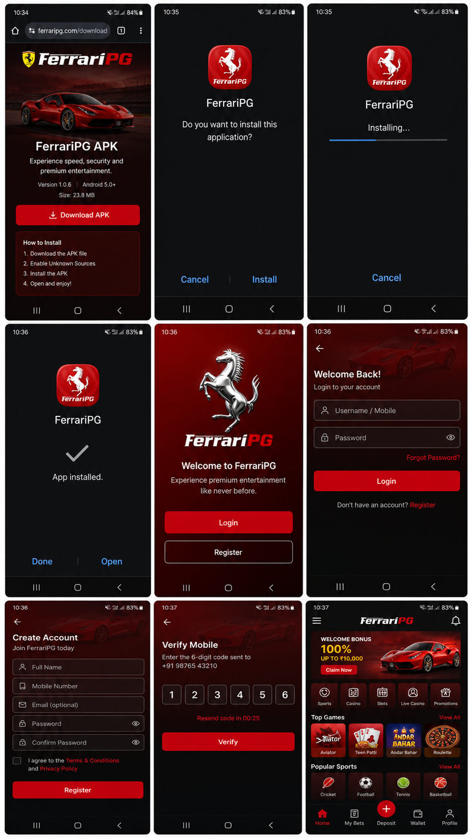 FerrariPG screenshot