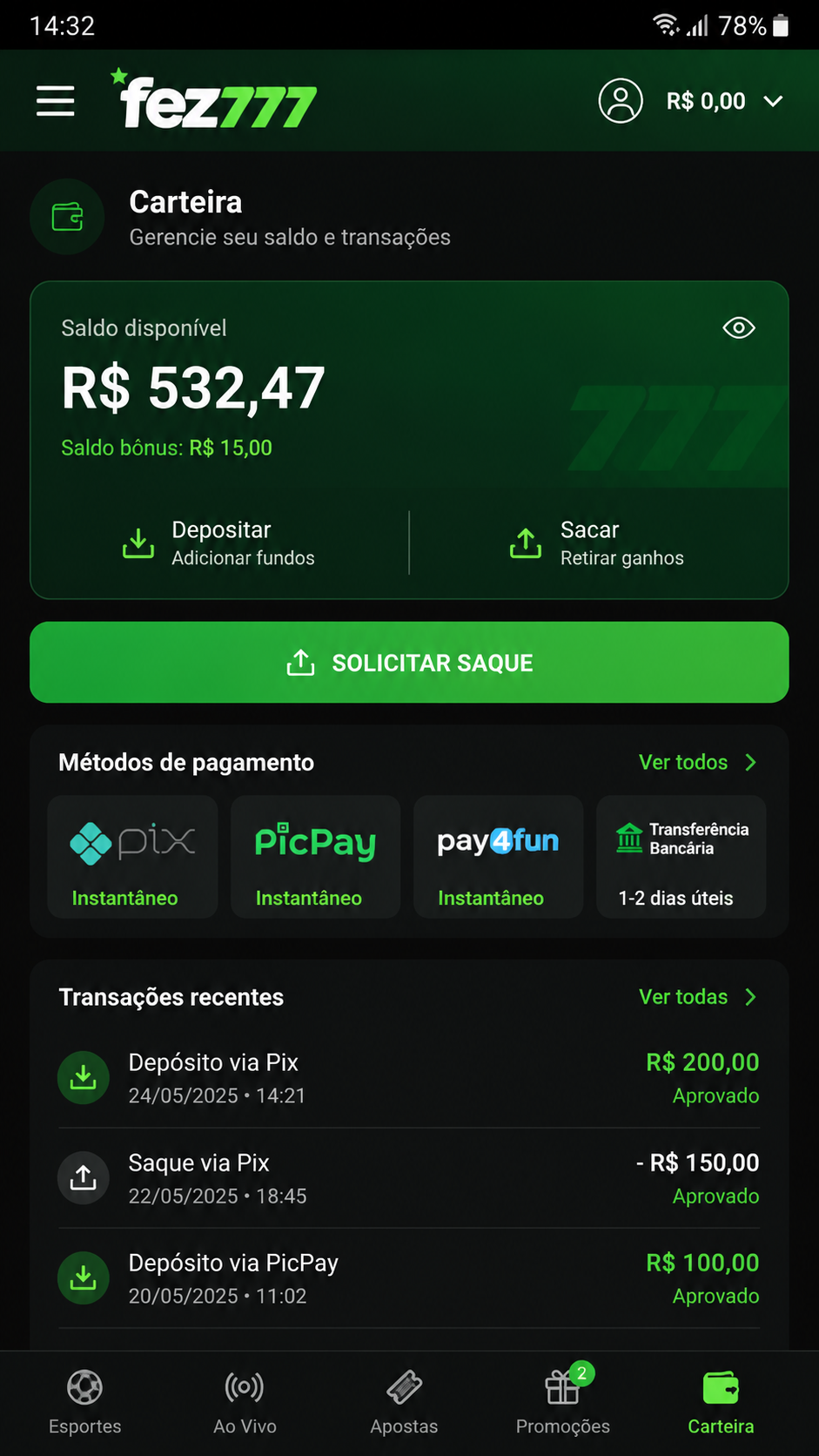 fez777 screenshot