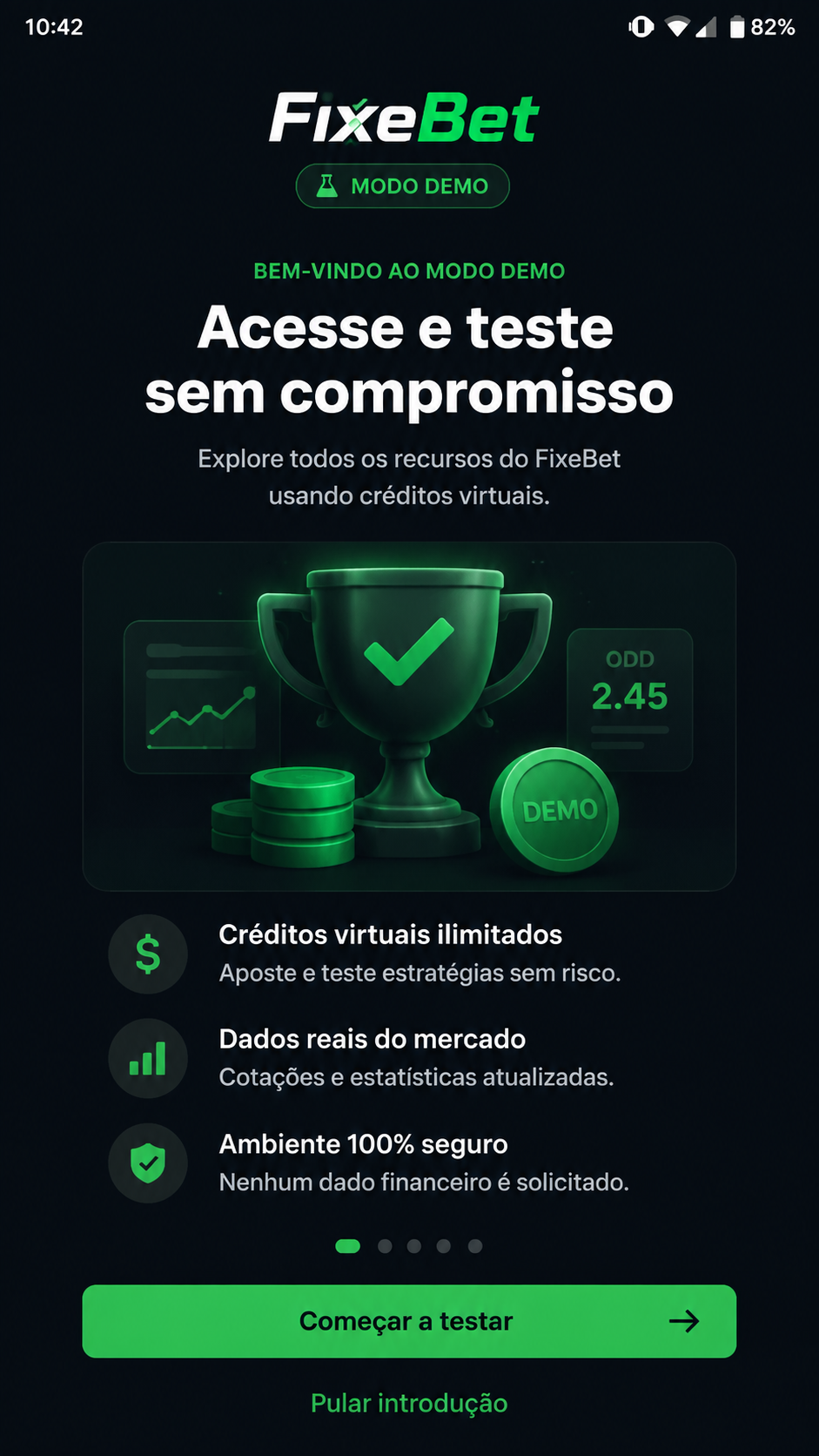 FixeBet screenshot
