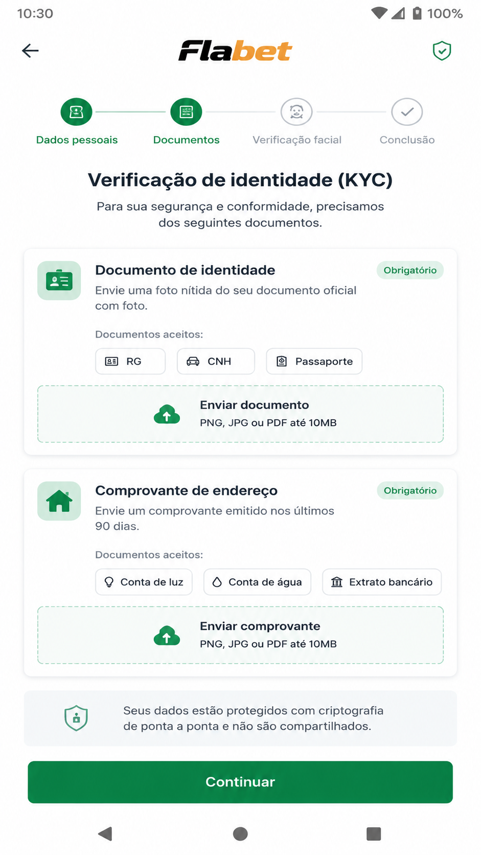 Flabet screenshot