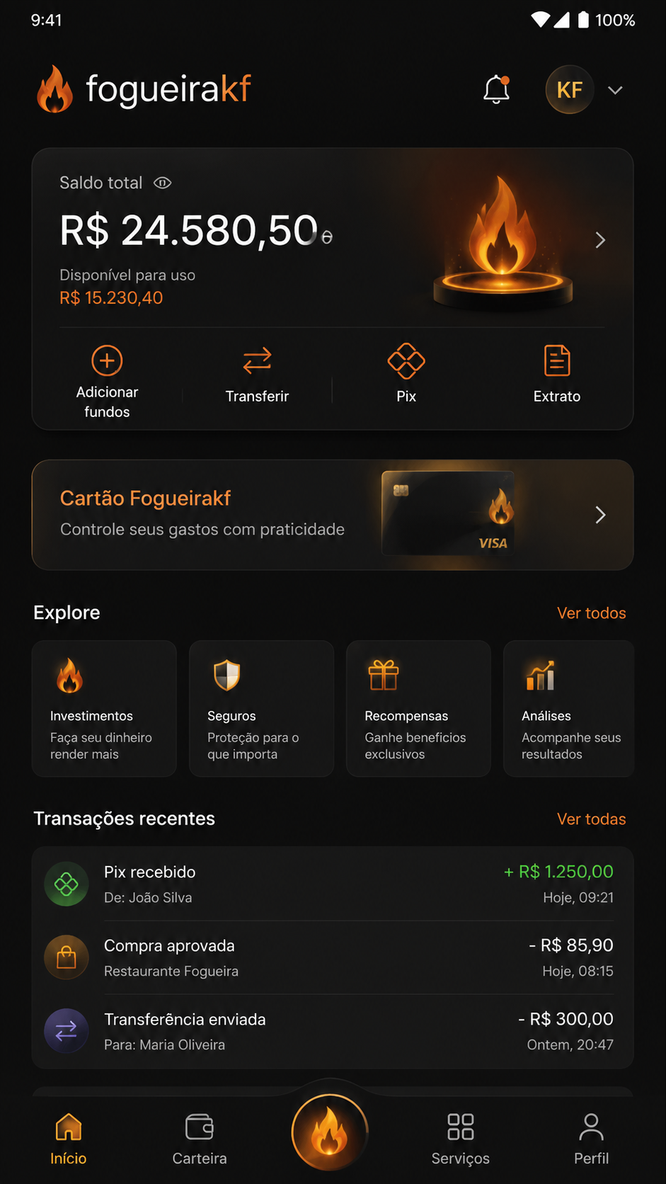 fogueirakf screenshot