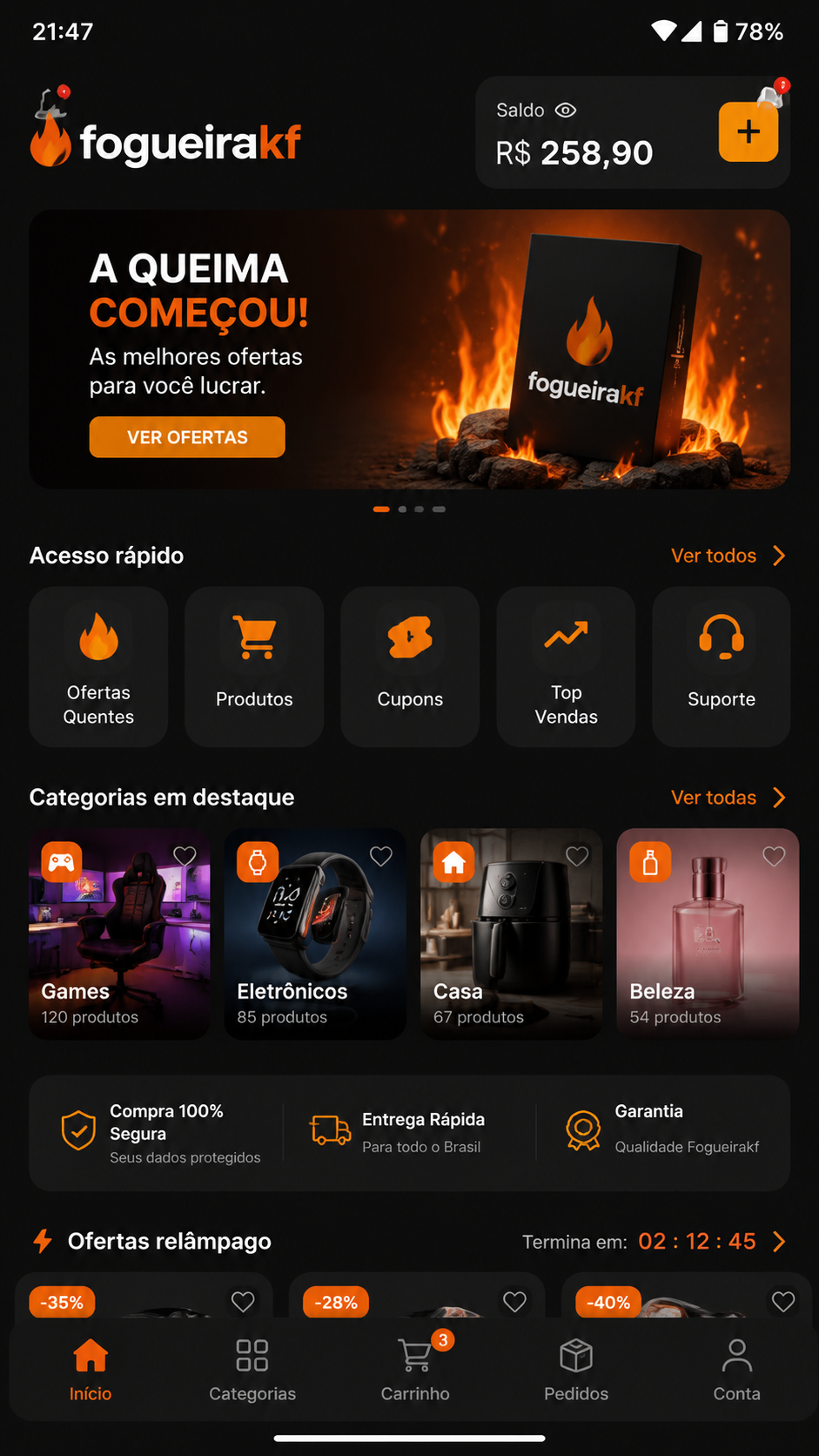 fogueirakf screenshot
