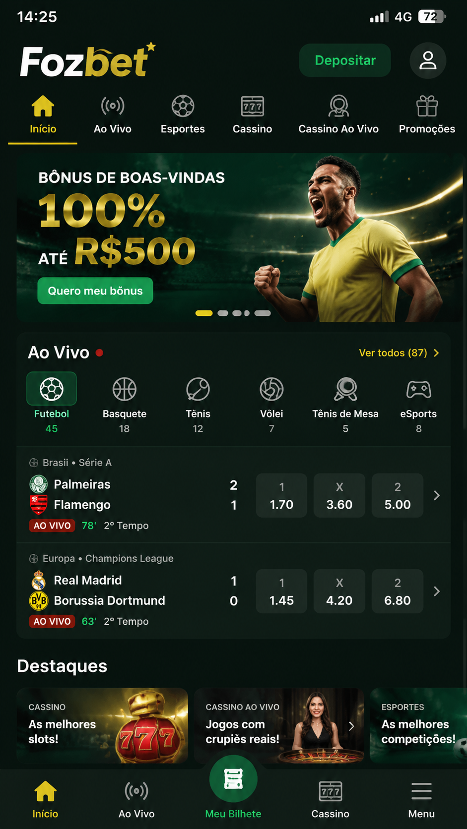 fozbet screenshot