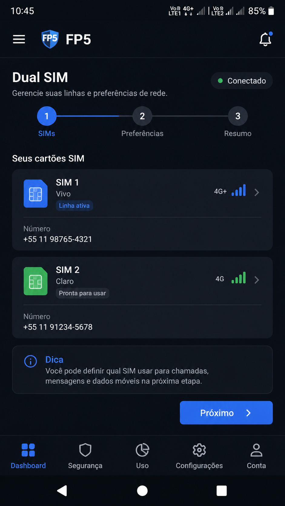 FP5 screenshot