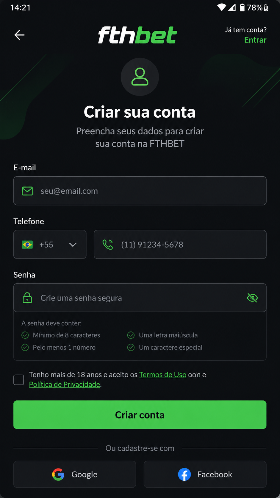 fthbet screenshot