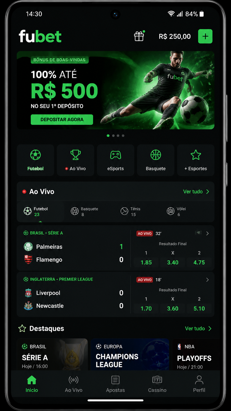 fubet screenshot