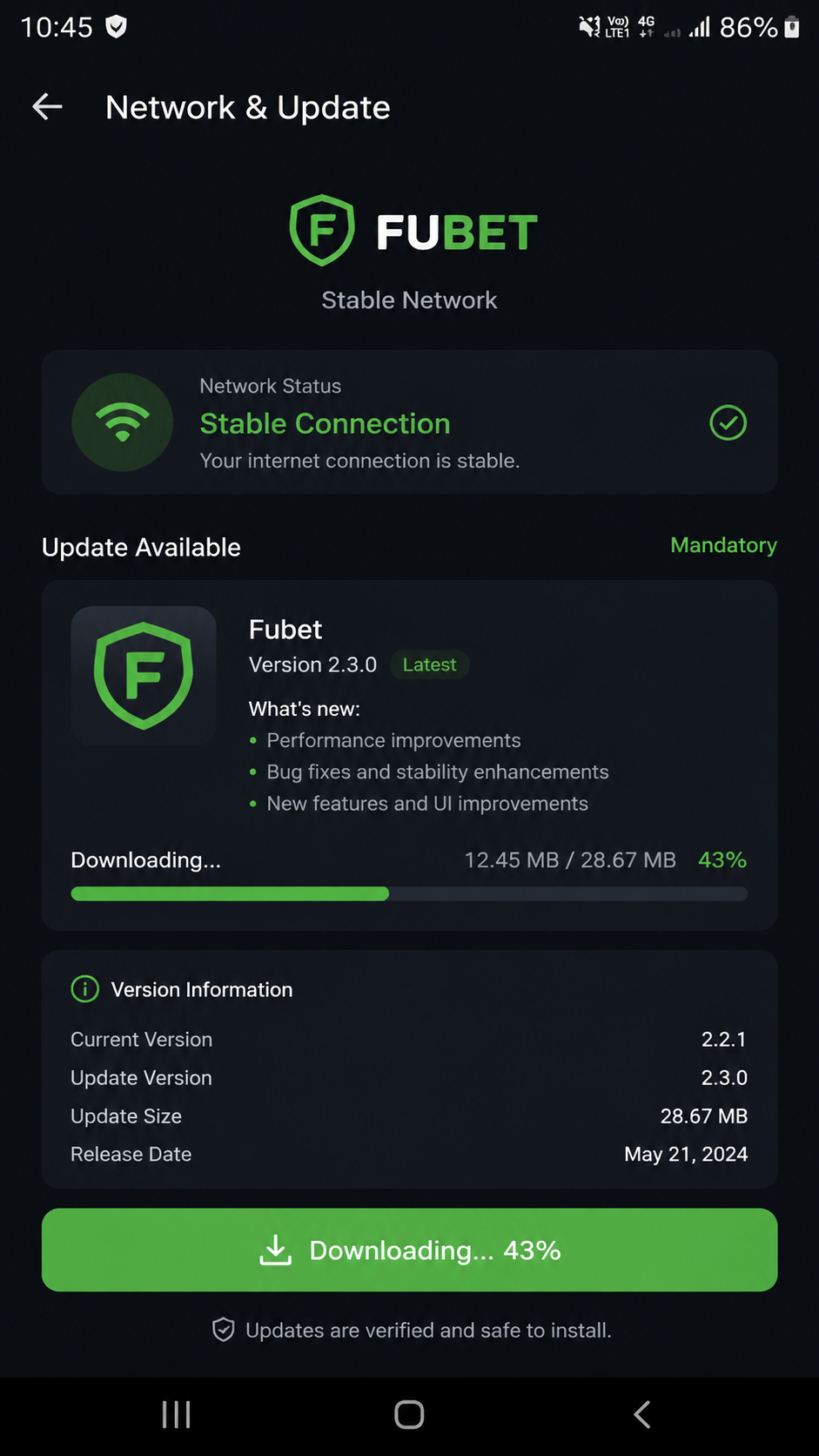 fubet screenshot