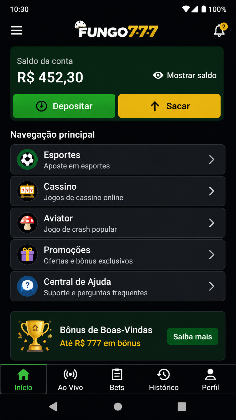 fungo777 screenshot