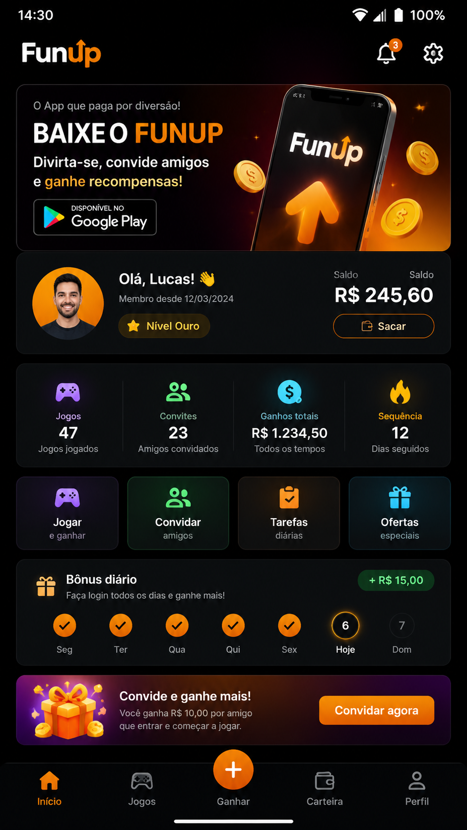 Funup screenshot