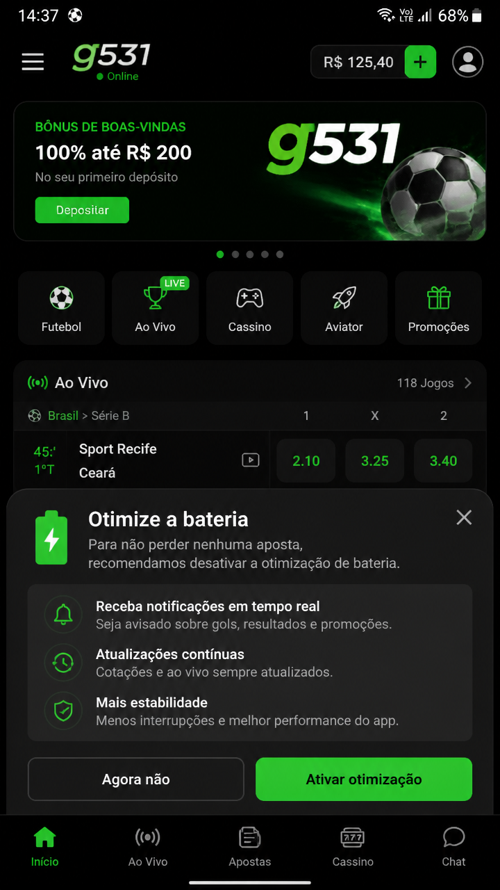 g531 screenshot