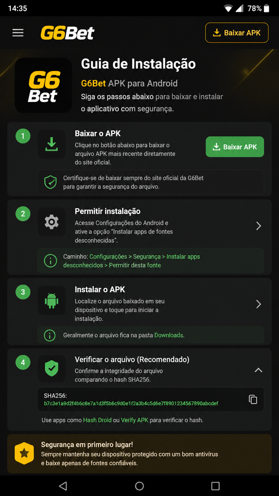 g6bet screenshot