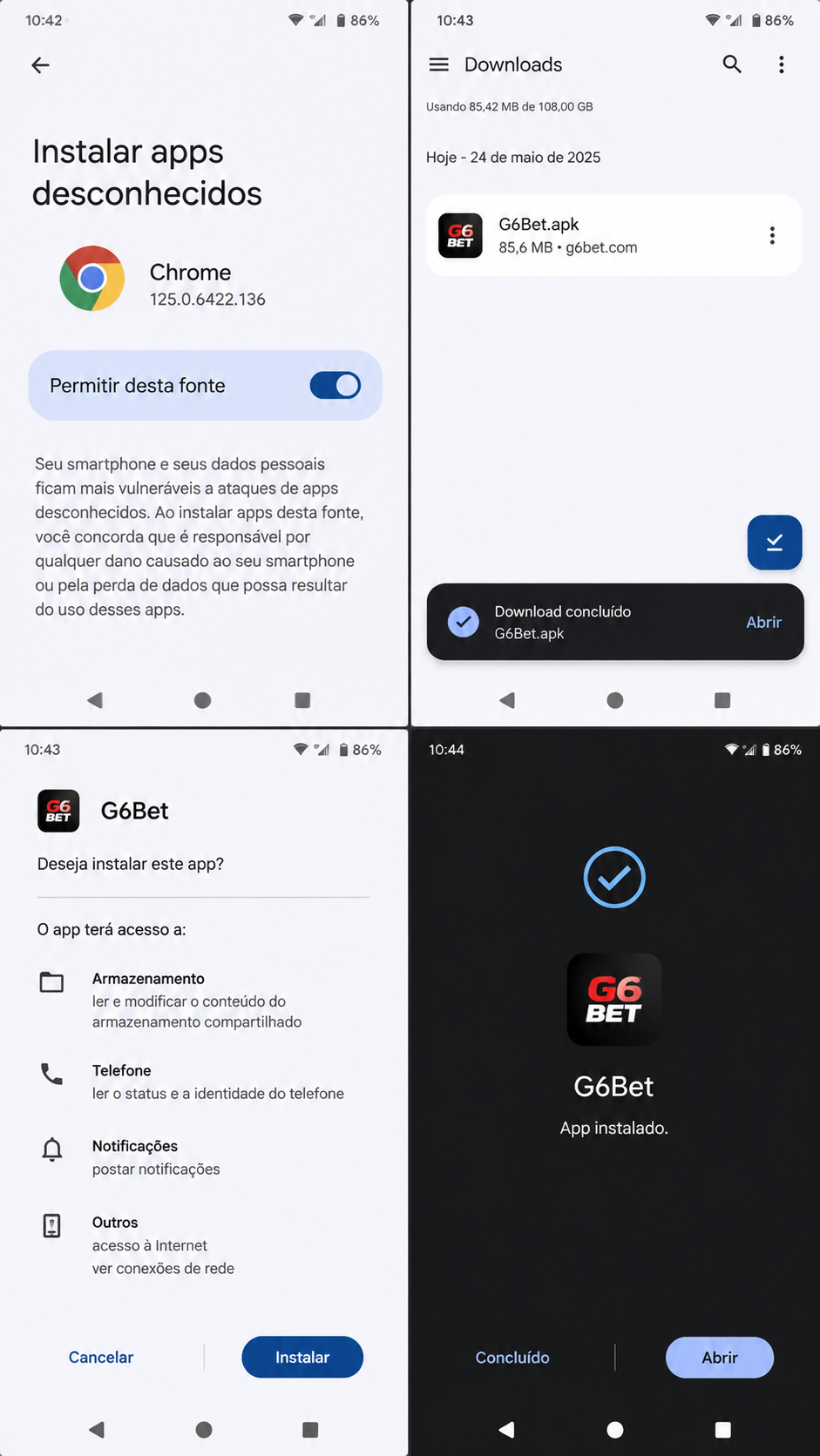 g6bet screenshot