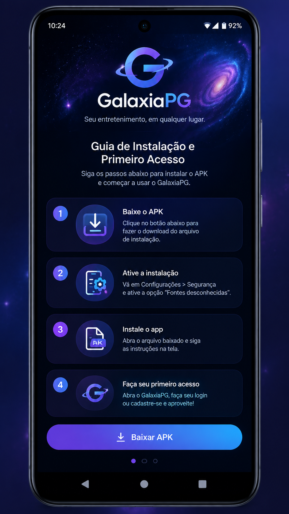 GalaxiaPG screenshot