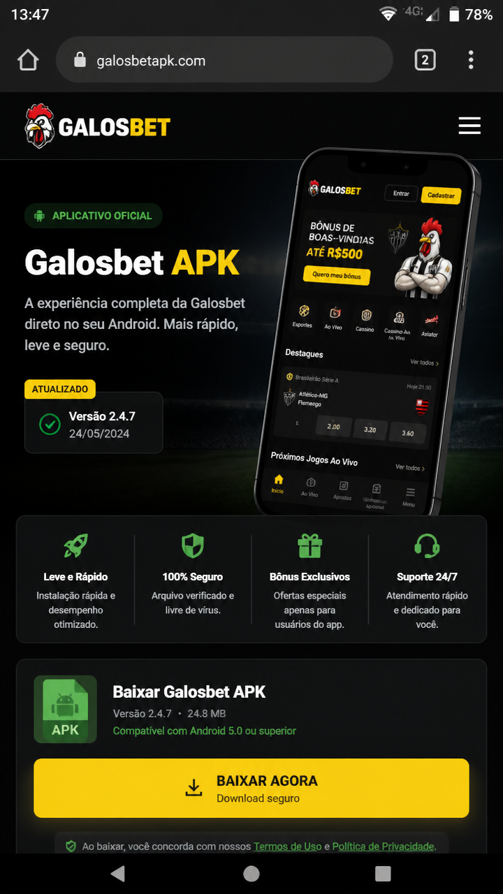 Galosbet screenshot