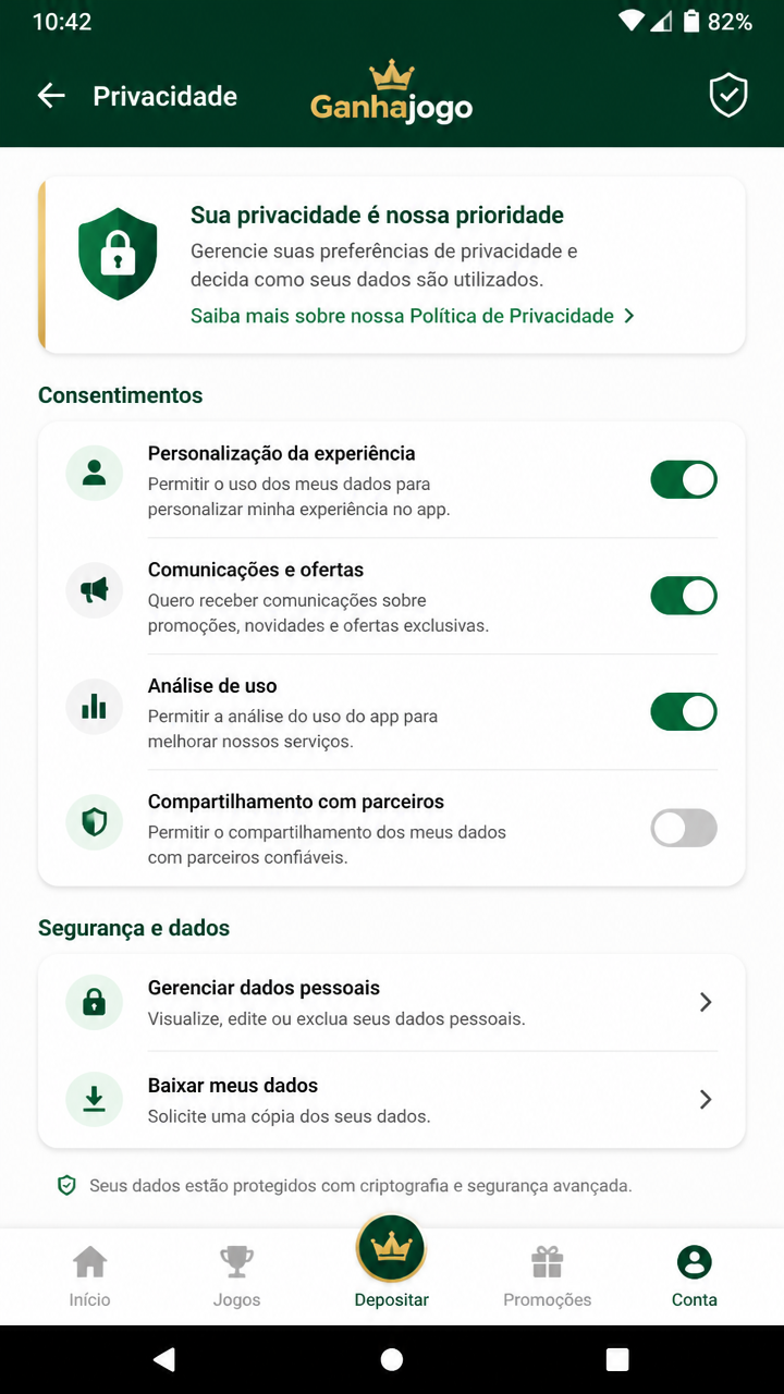 ganhajogo screenshot
