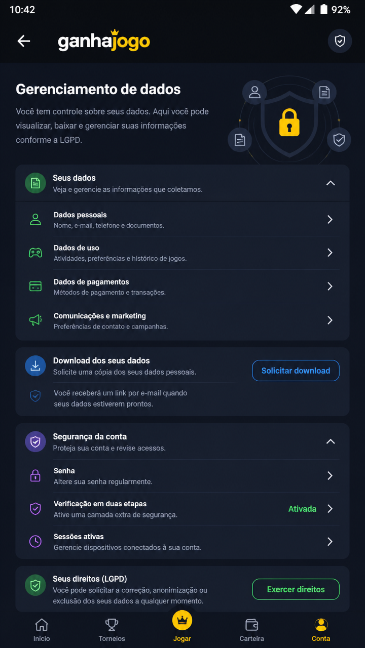 ganhajogo screenshot